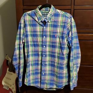 Long Sleeve Ralph Lauren Button Up Shjrt